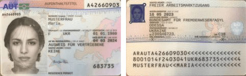 Ausweis für Vertriebene