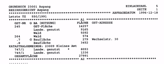 Beispiel: Grundstuecksnummer