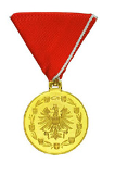 Medaille gold