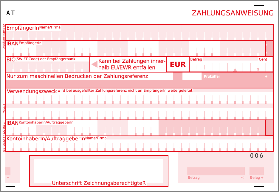 SEPA-Zahlungsanweisung